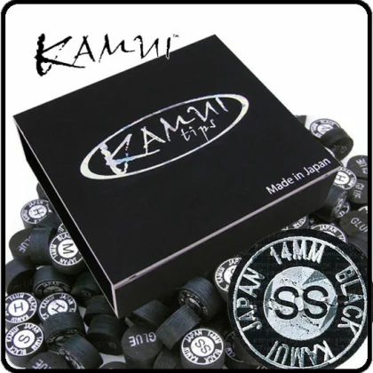 Koža na tágo Kamui Black 14mm, supersoft