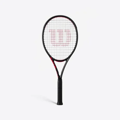 WILSON Tenisová raketa Clash 100 L V3 čierno-oranžová GRIP 3