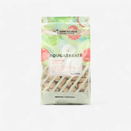 FOUGANZA Prírodné maškrty Fougatreats pre kone a poníky – jablko 1 kg 1kg
