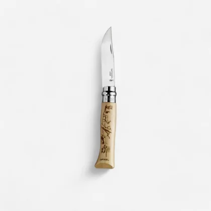 OPINEL Poľovnícky nôž č. 8 skladací z nehrdzavejúcej ocele 8,5 cm NO SIZE