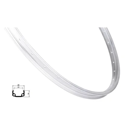 REMERX Ráfek RMX21 559x21, 36děr, stříbrný