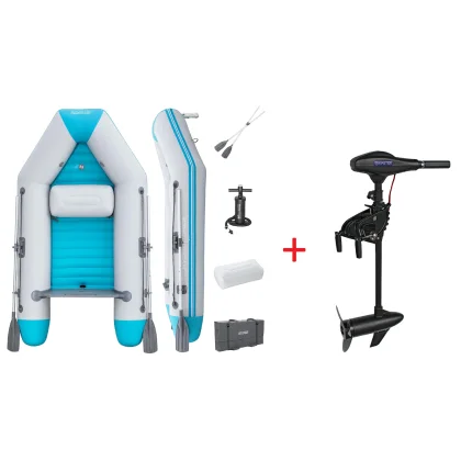 Akčný set - nafukovací raft BESTWAY Hydro-Force Elite s motorom MASTER 58 LBs - 612 W