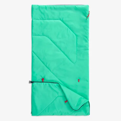 QUECHUA Detský spací vak MH100 20 °C tyrkysový bez