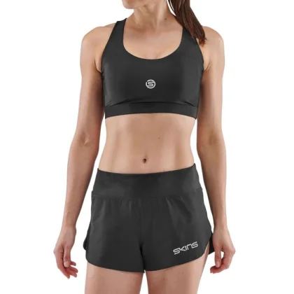 SKINS Športová podprsenka Active Series-3 Black M