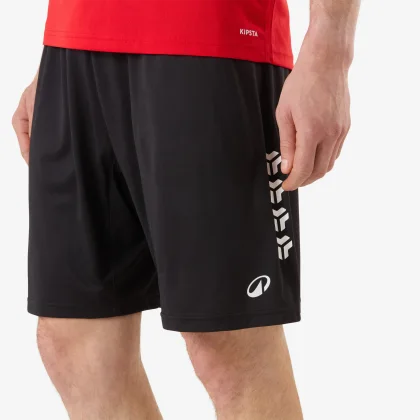 KIPSTA Pánske šortky na hádzanú H100 čierne XS