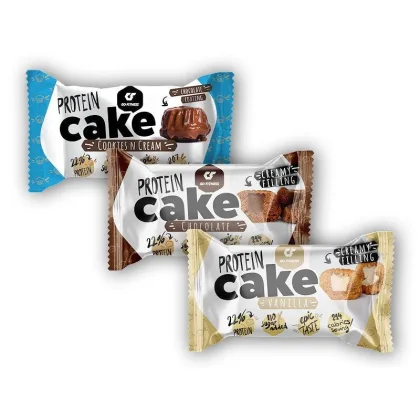 Go Fitness Protein Cake 50g POUZE Vanilla (VÝPRODEJ)
