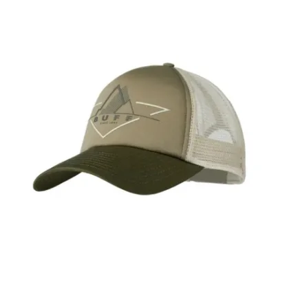 Kšiltovka BUFF TRUCKER CAP BRAK KHAKI