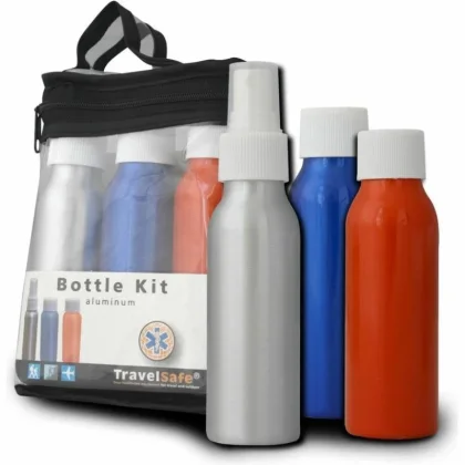 TravelSafe sada toaletních lahviček Bottle Kit