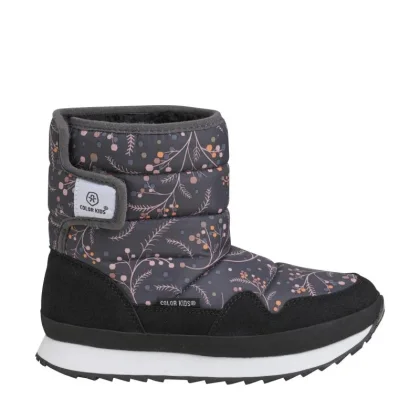 Dívčí vysoké zimní boty COLOR KIDS Boots W. 1 velcro, phantom