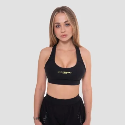 GymBeam Športová podprsenka Pace Black XL