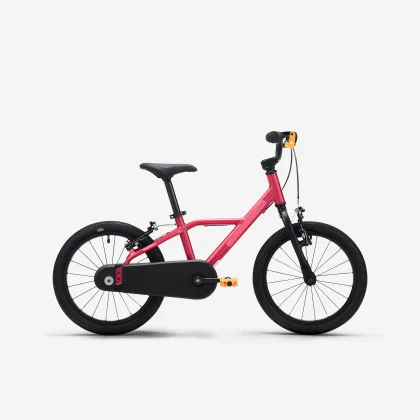 BTWIN Detský bicykel DISCOVER 900 16″ 4 – 6 rokov ružový bez veľkosti