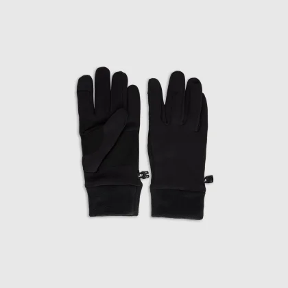 Unisex pletené rukavice Touch Screen - černé