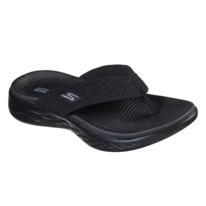 Dámské žabky (plážová obuv) SKECHERS On The Go 600 Sunny W black