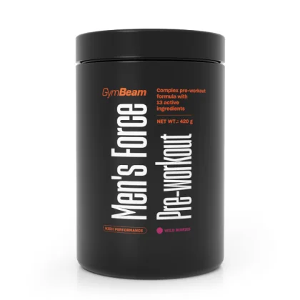 GymBeam Men‘s Force Pre-Workout lesné ovocie