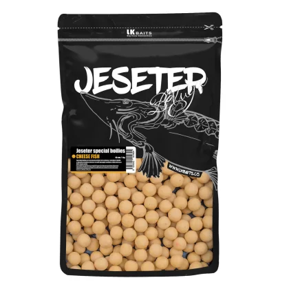 LK Baits Jeseter Special Boilies Cheese 1kg 18mm