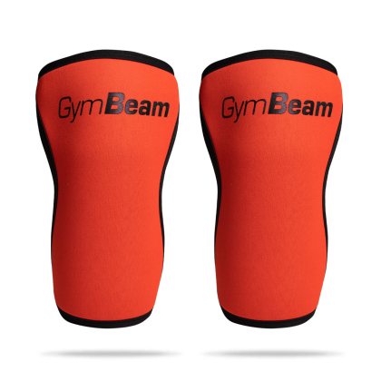 GymBeam Neoprenová bandáž na koleno Conquer Red