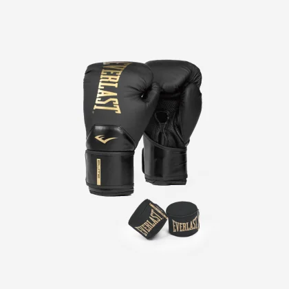EVERLAST EVERLAST Elite boxerská súprava (rukavice Elite 2 a omotávky) 16 oz