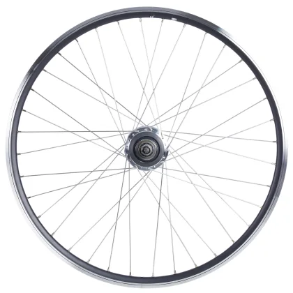 ELOPS Zadné koleso na mestský bicykel 28 palcov dvojstenné Nexus 7 na B'ebike 9 čierne 700