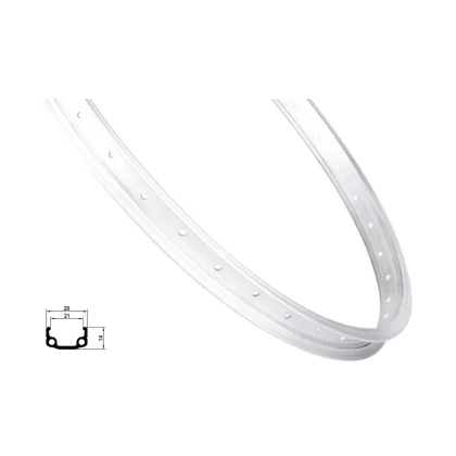 REMERX Ráfek RMX21 406x21, 36děr, stříbrný
