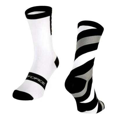 Force Ponožky SLANTED zebra