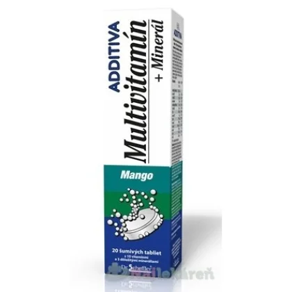 Additiva Multivitamín + minerál mango eff 20 ks