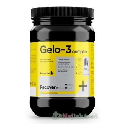 GELO-3 complex - kĺbová výživa, broskyňový prášok, 390g