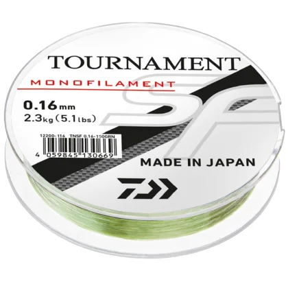 DAIWA Tournament SF Mono Green priemer 0,16 mm, nosnosť 2,30 kg