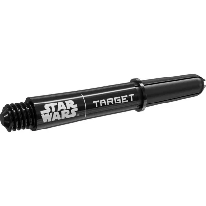 Násadky na šípky STAR WARS TARGET Pro Grip čierne, krátke 34mm