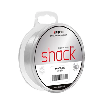 Šokový vlasec DELPHIN Shock Line priemer 0,70mm/ 28,6kg