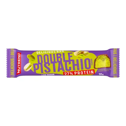 Nutrend Delicious Bar 50g double pistácie v mliečnej čokoláde