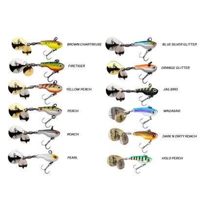 BERKLEY Pulse Spintail 2,5 cm, 9 g Dark n Dirty Roach