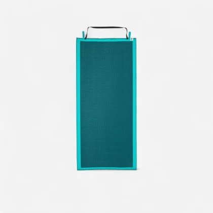 DECATHLON Plážová rohožka 180 x 80 cm tyrkysovo-modrá bez