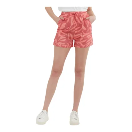 Dámske nohavice FUNDANGO Carla Shorts-353-hibiscus