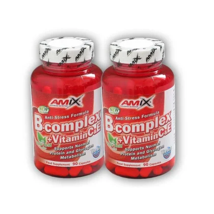 Amix 2x B-Complex + Vitamin C + Vitamin E 90kapslí