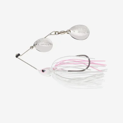 CAPERLAN Nástraha spinnerbait Spino CPT 7 g biela/ružová bez