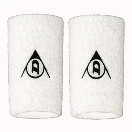DUNLOP Potítka (Wristband) long - bílá