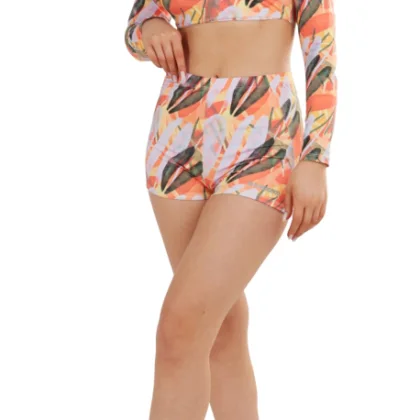 Női fürdőruhák FUNDANGO Amelia Surf Short-334-lilac
