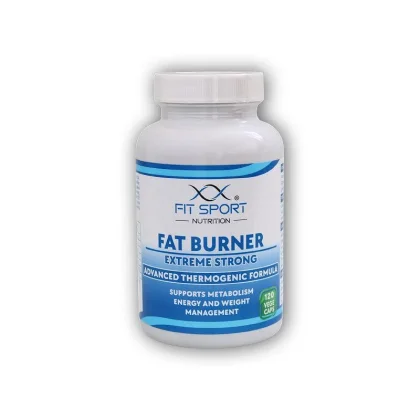 FitSport Nutrition Fat Burner Extreme Strong 120 vege caps - Spalovač tuků