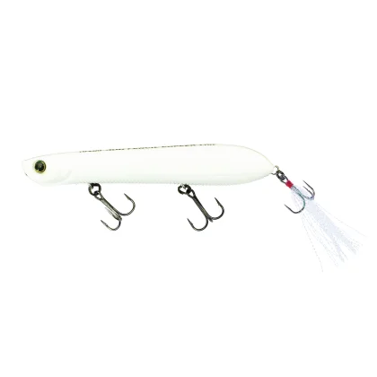 YOZURI Prívlačová nástraha 3DB Pencil Popper (F) 11cm White (AW) bez