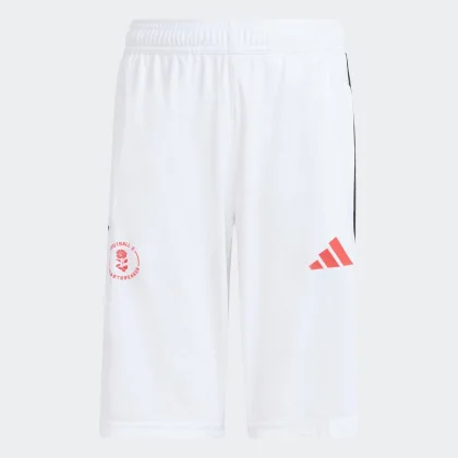 ADIDAS ADIDAS Lamine Yamal 26 detské tréningové šortky biele 7-8 r