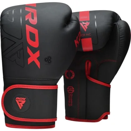 RDX Boxerské rukavice F6 Kara Red 16 OZ
