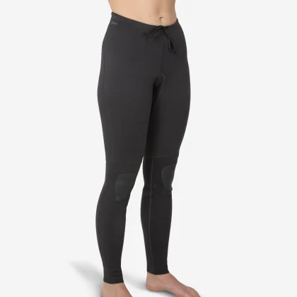 DECATHLON Dámske neoprénové nohavice 2 mm na kanoe, kajak a paddleboard XS
