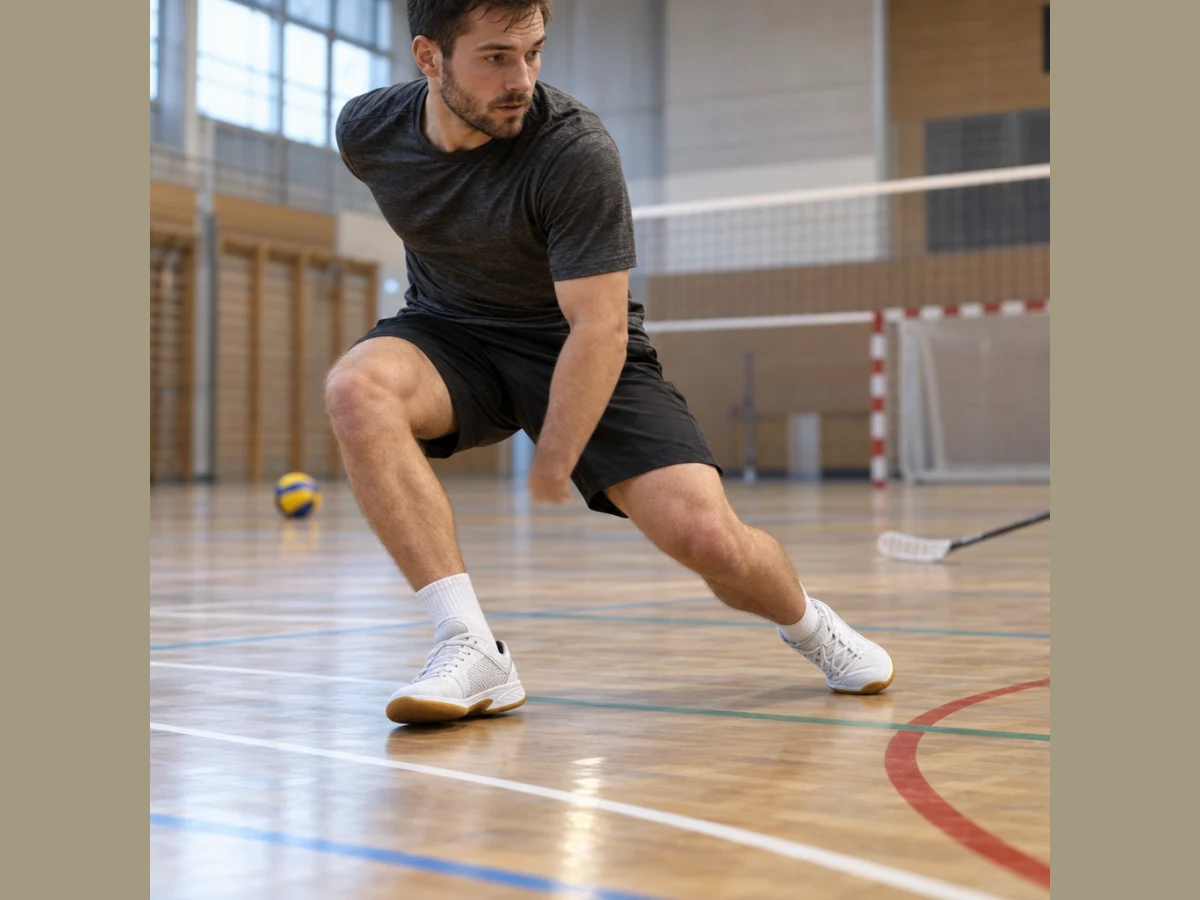 Teremcipő választása mozgás alapján: floorball, röplabda, kézilabda és tollaslabda