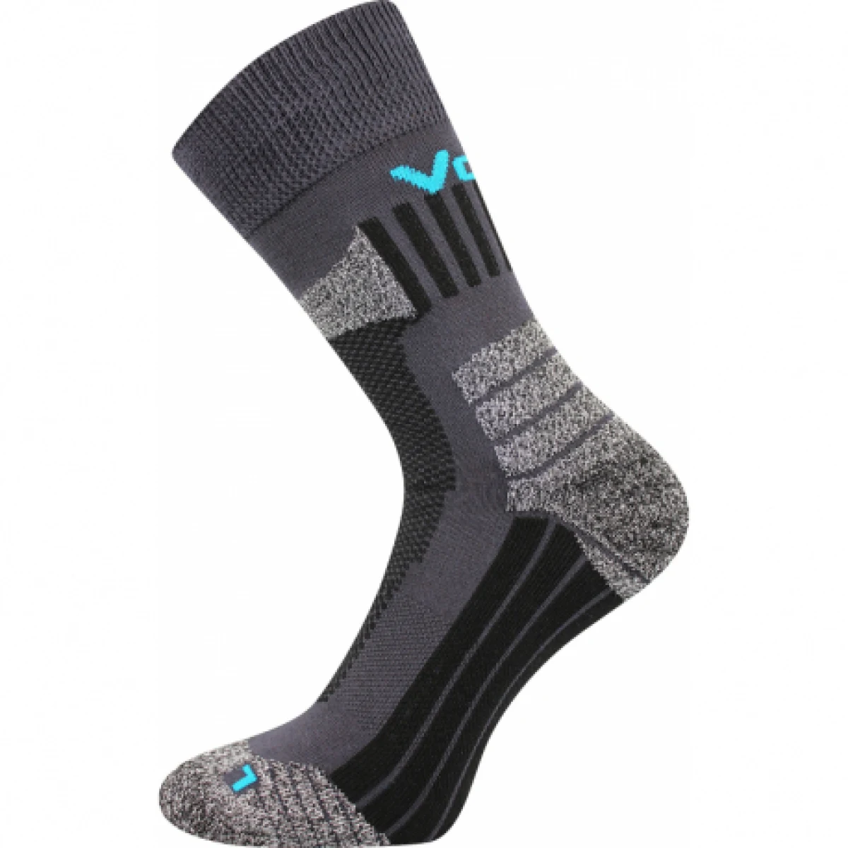 Turistické ponožky VOXX EGOIST DARK GREY · záber 1