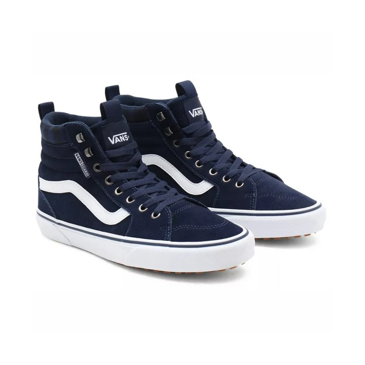 Pánská vycházková obuv VANS MN Filmore HI Vansguard (Suede) dress blues plaid · záber 5