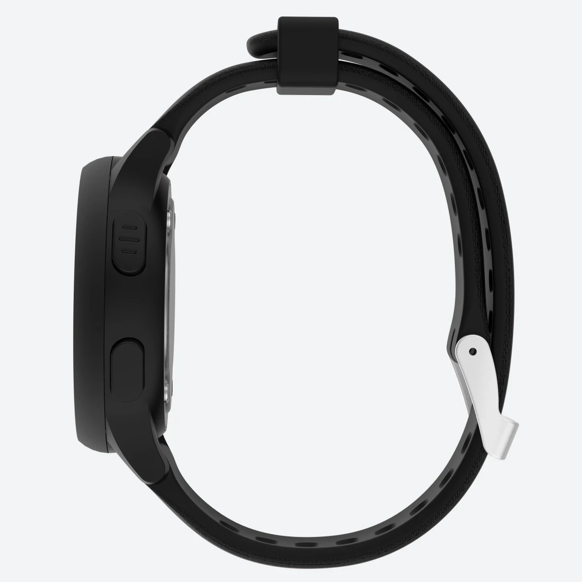 DECATHLON Bežecké hodinky so stopkami W500S čierne S · záber 2