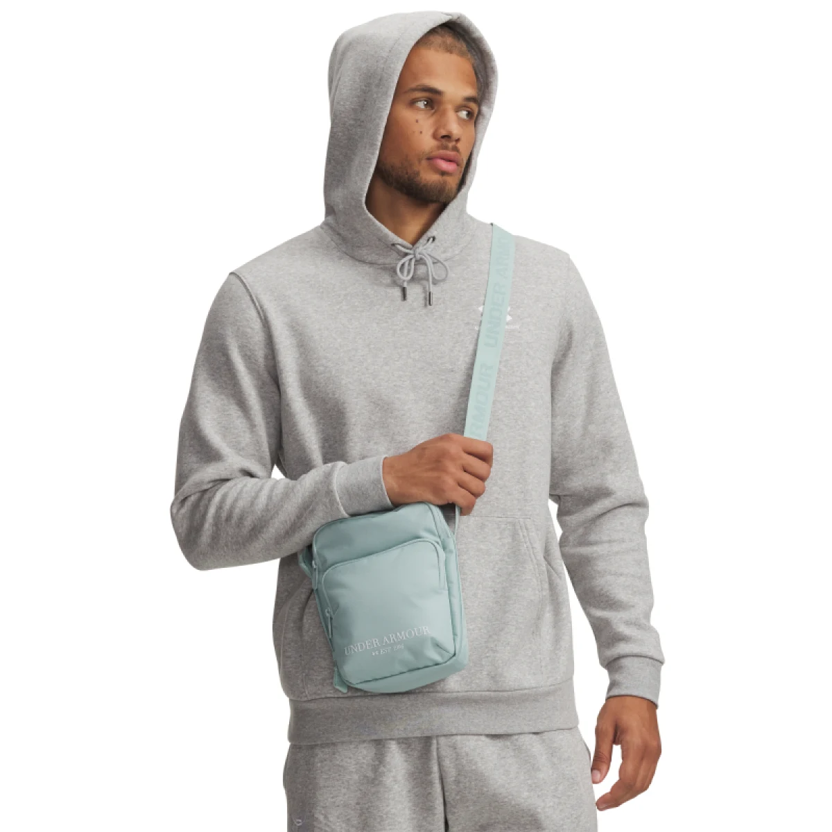 Pánska malá taška cez rameno UNDER ARMOUR UA Essential Lite Crossbody-BLU · záber 5