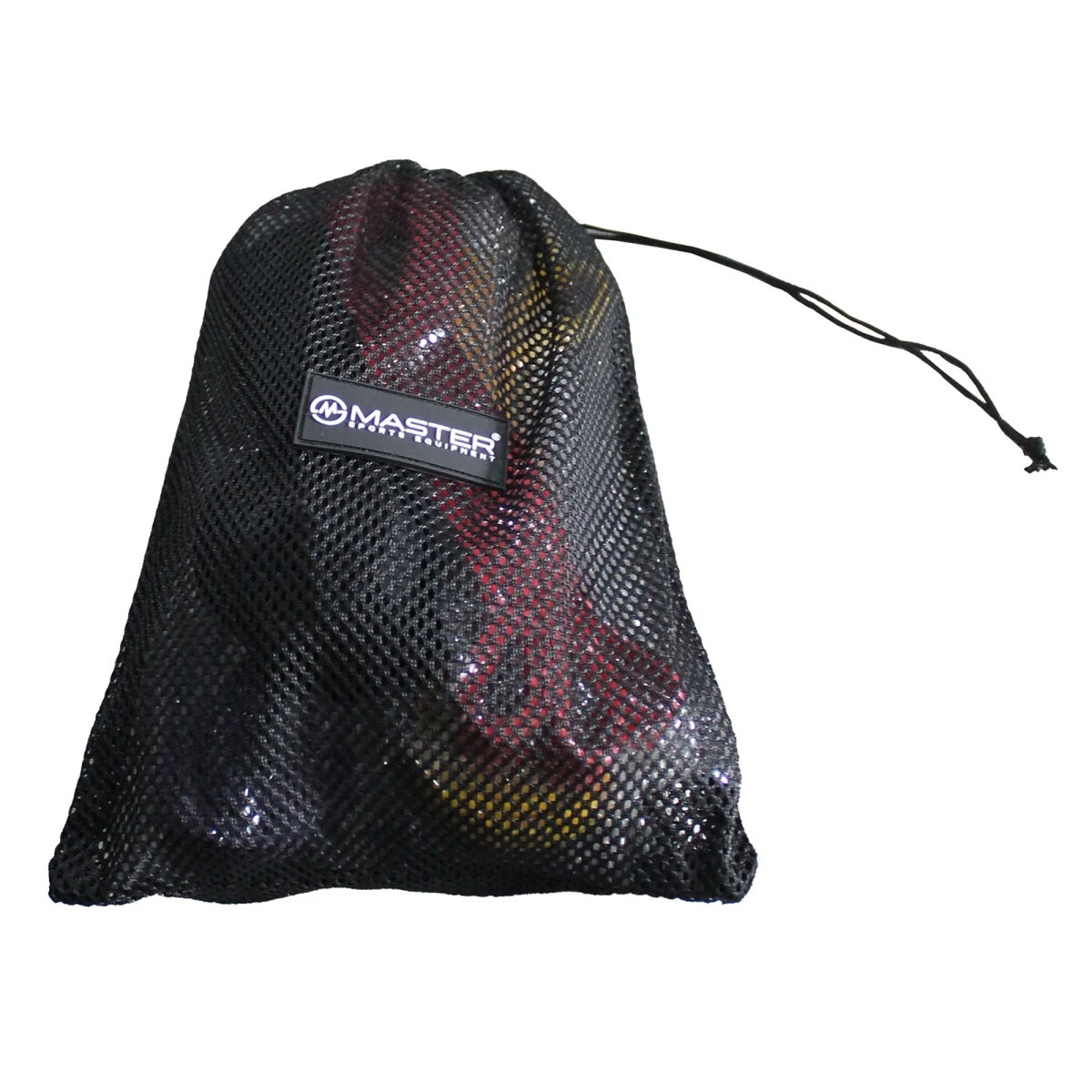 Súprava 4 posilňovacích gúm MASTER Latex Power Band 2-55 kg · záber 5