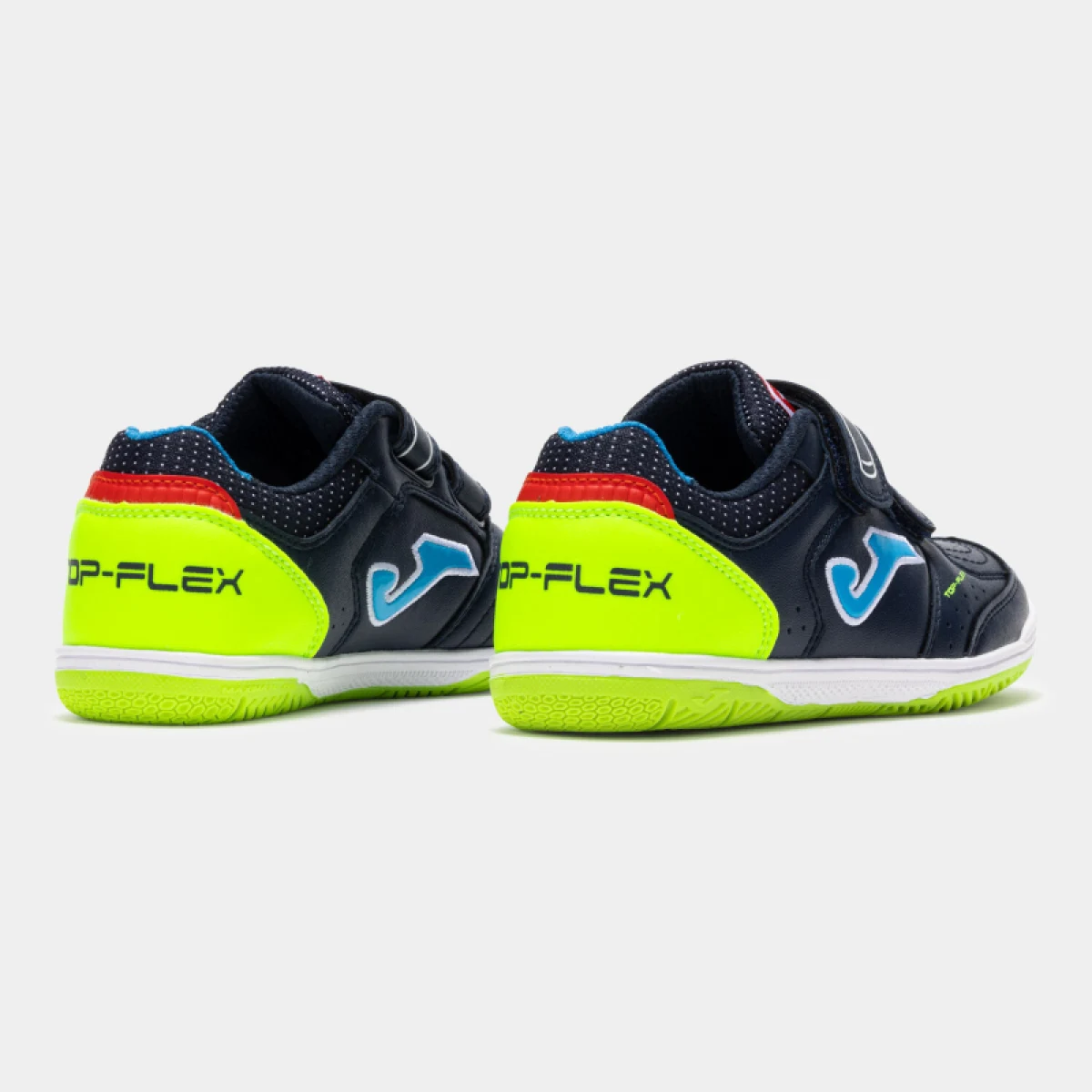Chlapecké fotbalové kopačky halové JOMA Top Flex 2533 K IC navy blue green · záber 4