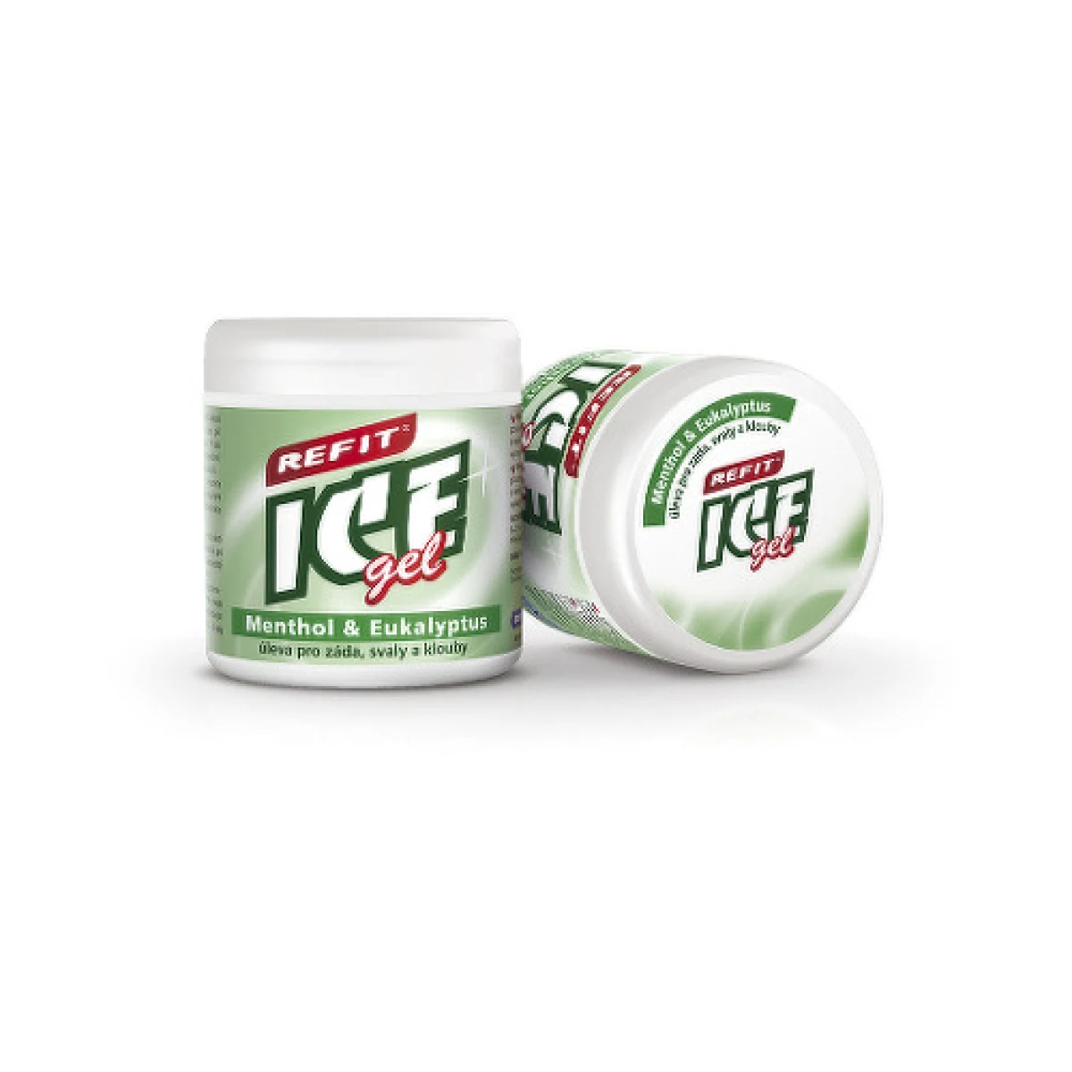 REFIT Ice gel mentol eukalyptus 230 ml · záber 1